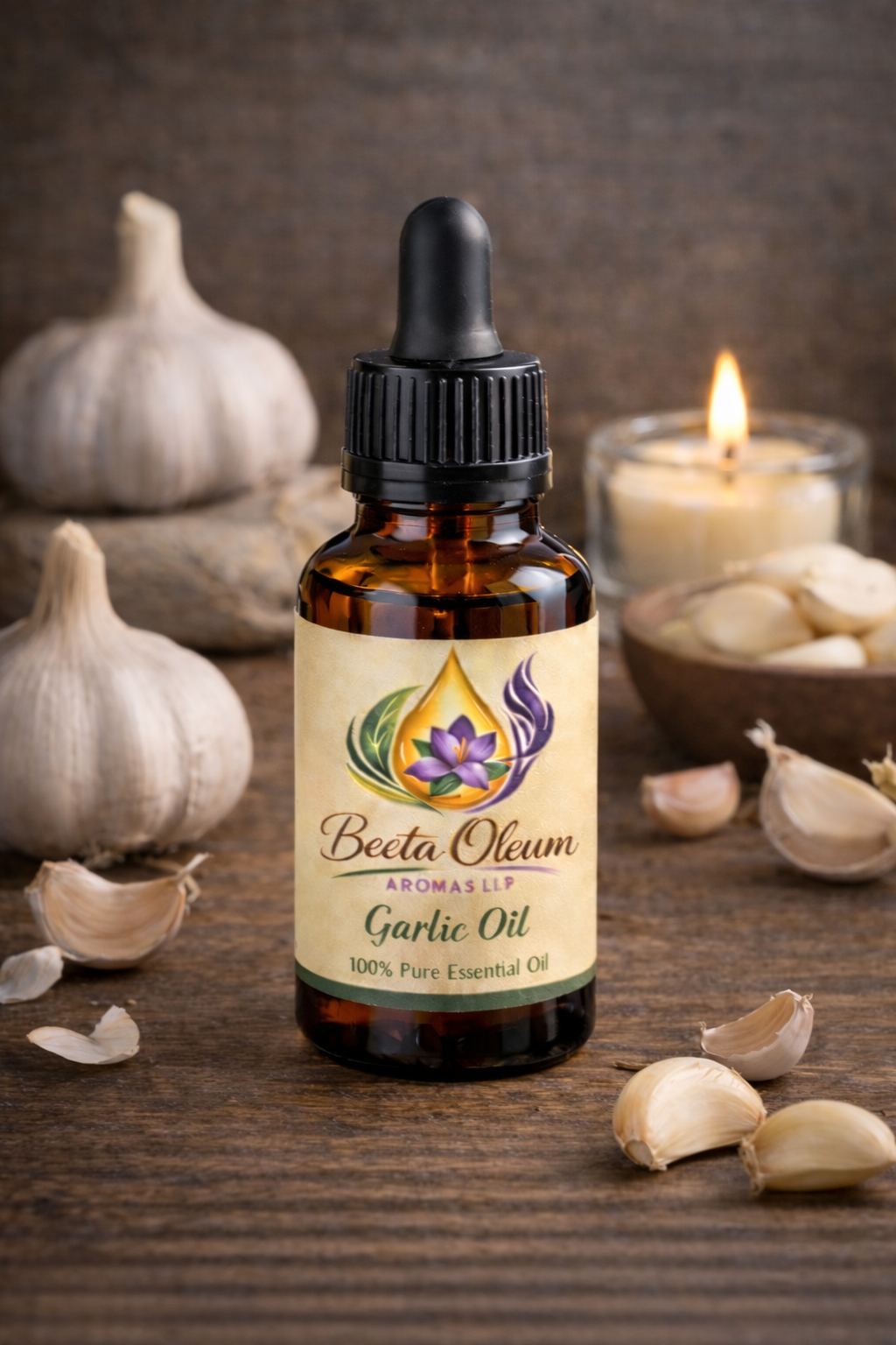 Garlic Oil Bottle